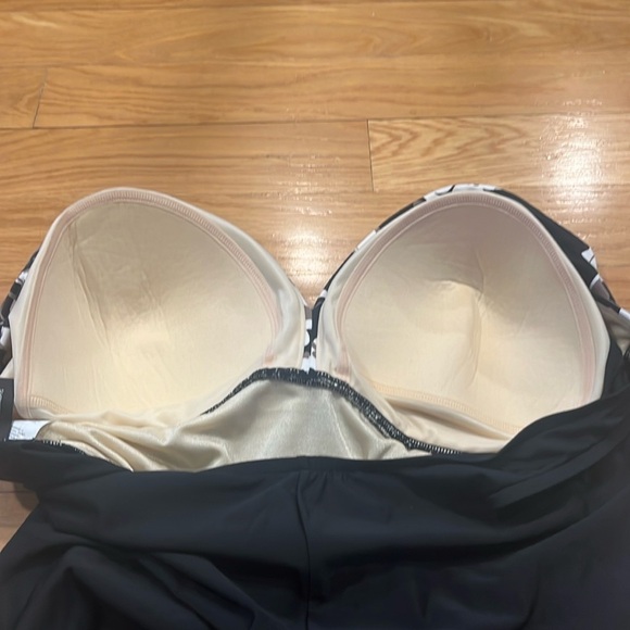 Inc International Concepts women’s floral one piece swimsuit size 18W. - Picture 7 of 9